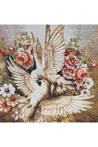 K53-Dokuma Goblen Kırlent Kılıfı