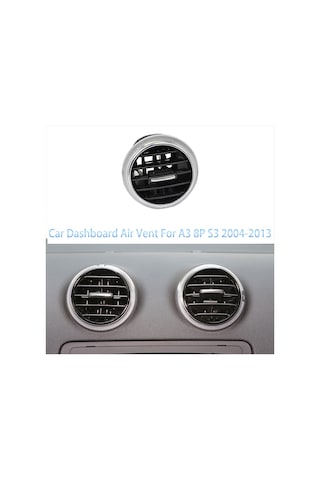 Savoringdetailsaudi A3 8p S3 2004-2013 Araç Gösterge Paneli Hava Havalandırması 8p0820901 8p0820901a Ön Gösterge Paneli Hava Çıkışı Klima Isıtma