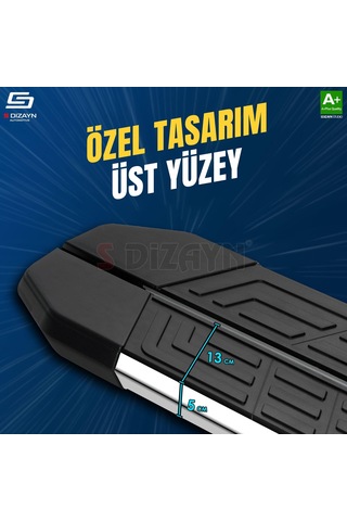 S-dizayn Hyundai Bayon Newline Krom Yan Basamak 173 Cm 2021-2024 A+ Kalite