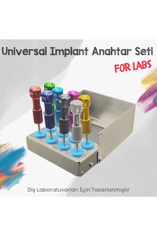 Leobone Universal Implant Anahtar Seti 8'li