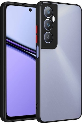 Zore Realme C65 4g Kılıf Msra Hux Kapak - Lacivert Lacivert