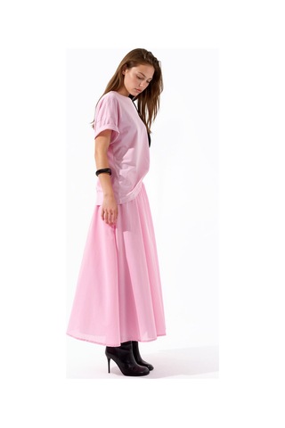 Hiccup Busem Polyester Etek Allık Pembe