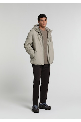 Colin's Colins Regular Fit Kapüşonlu Fermuarlı Astarlı Erkek Bej Mont Cl1082944 Q1.v1 Lbg Light Beige