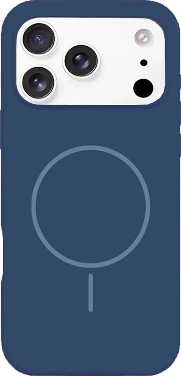 Bikapak Magsense Apple Uyumlu iPhone 17 Pro Max Lacivert Kapak Lacivert