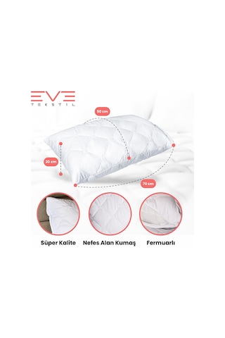 Eve Tekstil 2 Adet Diamond Plus Kapitone Yastık