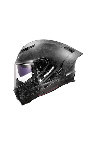 Ls2 Dragon Karbon Forged Kask Siyah