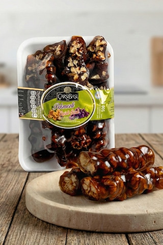 Glutensiz Pekmezli Cevizli Sucuk 500 Gram