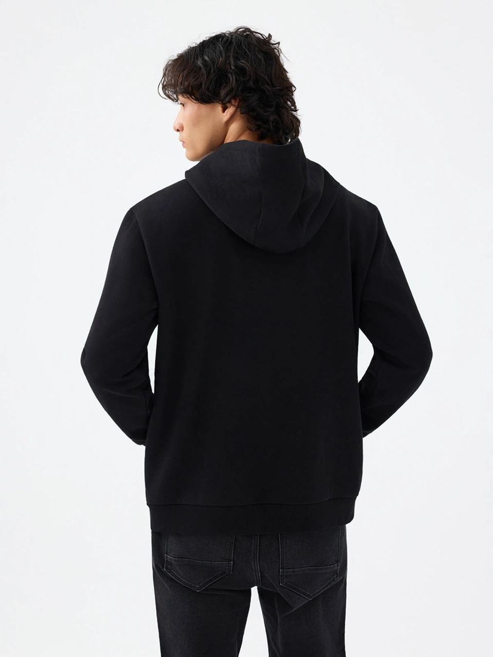 Loft Regular Fit Siyah Erkek Sweatshirt Lf2041316 Siyah