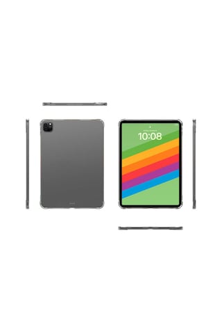 Teknocep İpad Pro 13 2024 Kılıf Uyumlu Tablet Nitro Anti Shock Silikon Kapak-şe Tablet Kılıfı