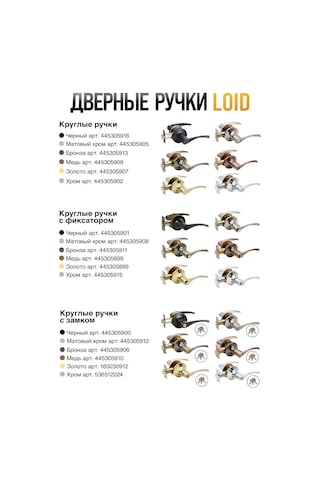 Loid Dahili Kilitli İç Kapı Kolu, Mandal/kilit Anahtarı, Pirinç 445305910