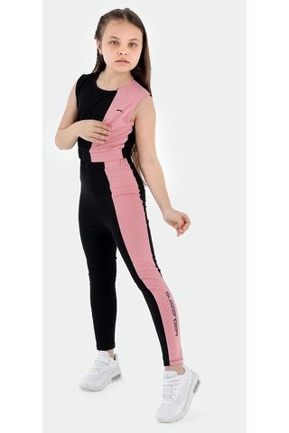 Slazenger DIMAS Çocuk Siyah Tayt Takım