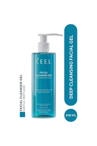 Seramid Etkili Yüz Temizleme Jeli 200 Ml - Hyaluronik Asit, Panthenol Ve Probiyotik İçeren Nemlendirici Ve Arındırıcı Yüz Yıkama Jeli, Tüm Cilt Tipleri İçin Günlük Temizleyici