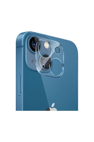 Apple Uyumlu iPhone 13 Kamera Lens Koruma Camı Şeffaf