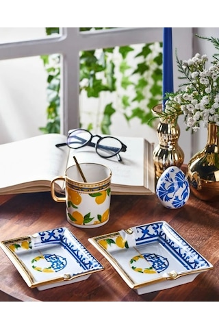 Fermato 2 Adet Porselen Küllük Takımı Lemone Serisi