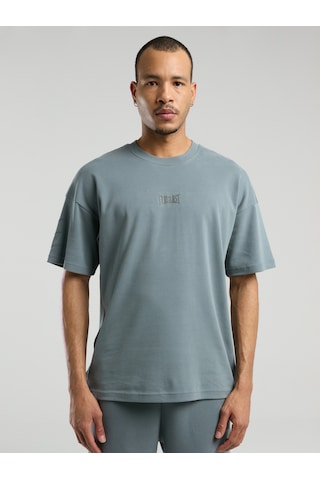 Everlast Ever Relaxed Oversize Gri Erkek Tişört Gri