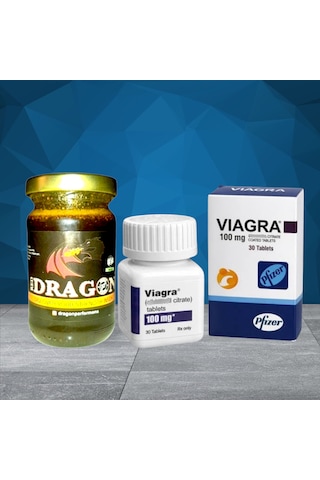 Dragon 110gr Birtkisel Macun + Via100mg 30tablet Set Formen Dragon 110gr Birtkisel Macun + Via100mg 30tablet Set Formen