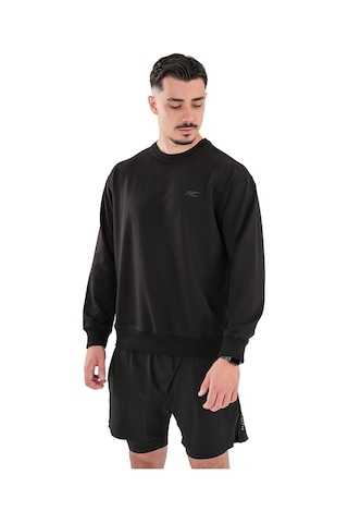 Musclecloth Basic Sweatshirt Siyah Siyah