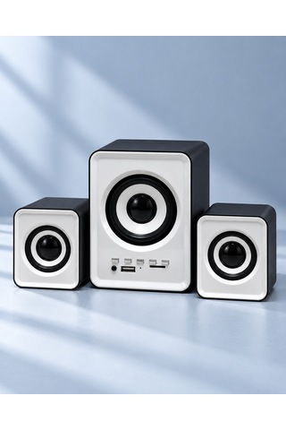 Usb Beslemeli Bluetooth Bilgisayar Ses Sistemi