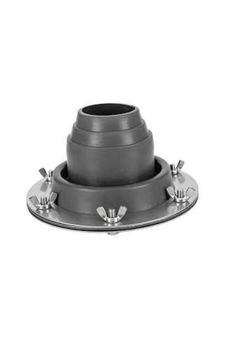 Homyl Çadır Için Soba Krikosu Esnek Çatı Tipi Seyahat Gri Gri