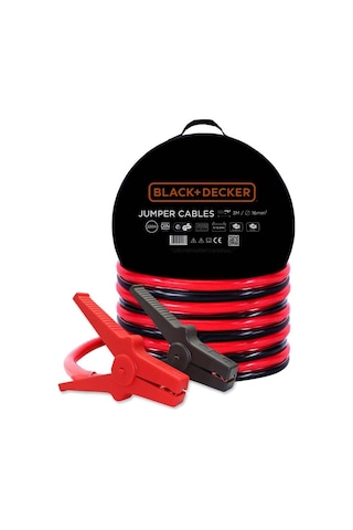 Black+Decker Bxa11 6V/12V/24V 220Amper 3Metre 16Mm² Akü Takviye K