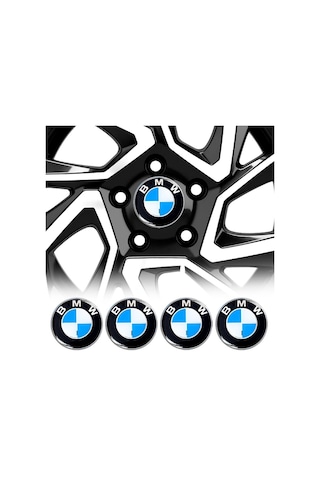 Bmw Alüminyum Jant Göbeği Yapıştırma 65Mm 4 Adet