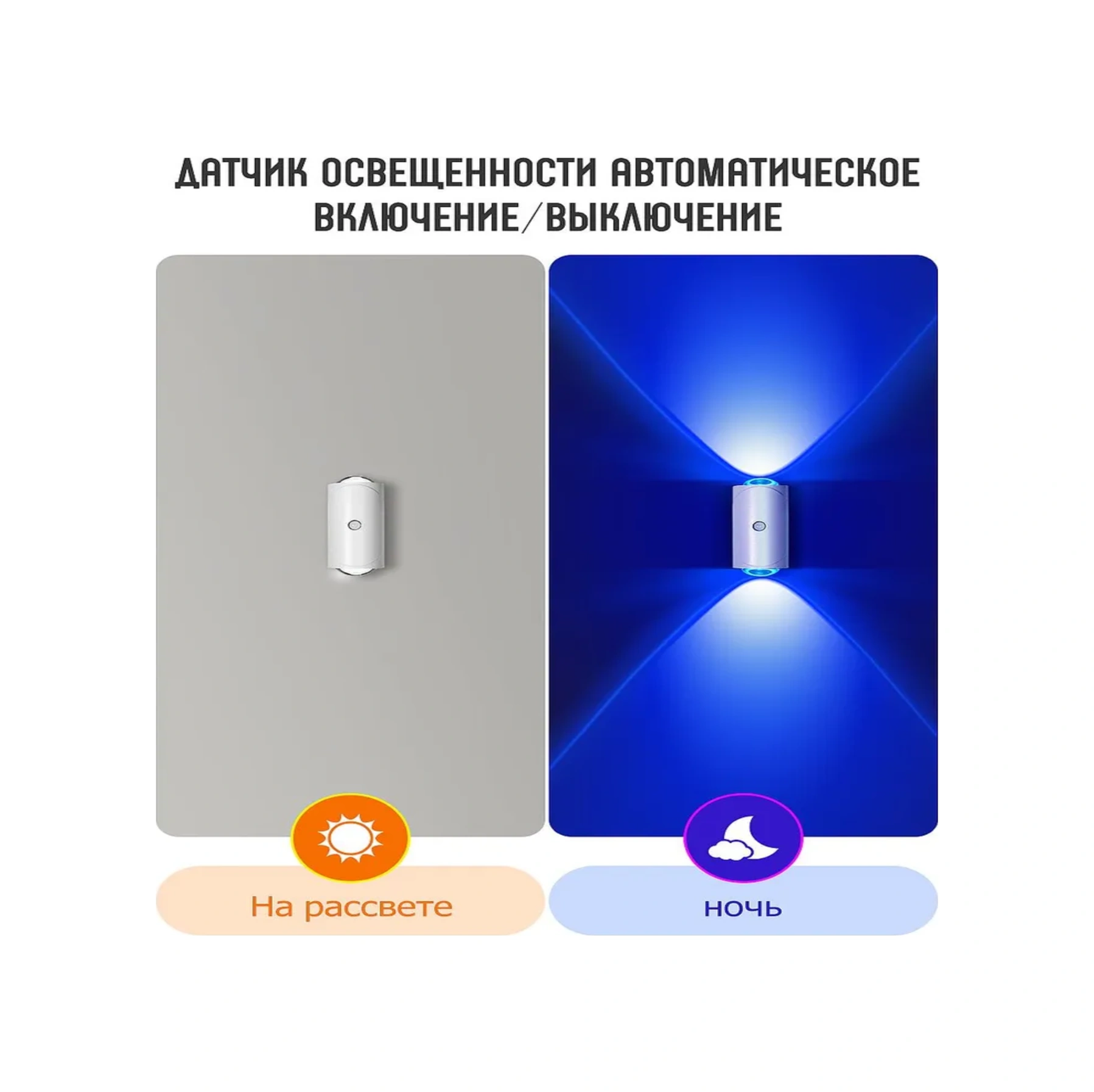 Yaleker Rgb Hareket Sensörlü Akıllı Gece Lambası, Otomatik Açık-kapalı, Renk Değişim Modları, Type-c Şarj, Beyaz Beyaz