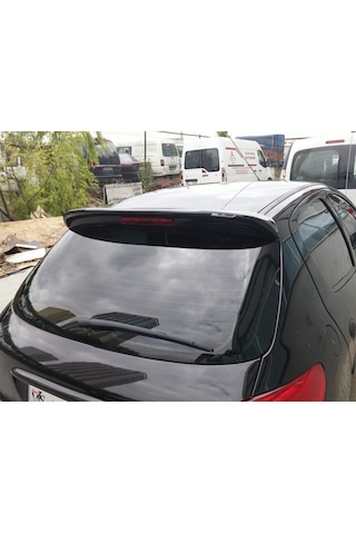 Peugeot 206 Cam Üstü Spoiler 1998-2010 Arasına Uyumludur Aracınızın Rengi