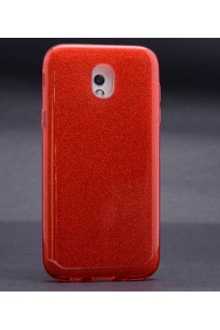 Galaxy Uyumlu J730 Pro Kılıf Zore Shining Simli Silikon Kılıf