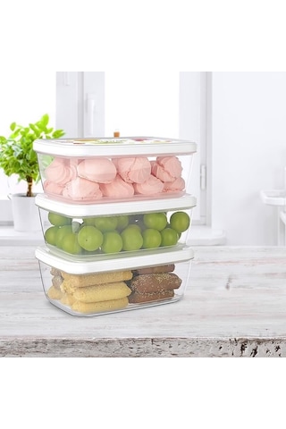 Saklama Kabı 3 Lü Set 1200 Ml N1134272