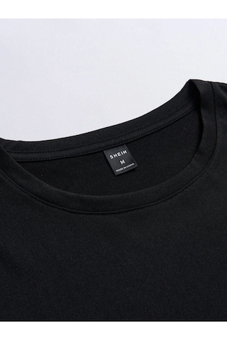 Altamira Unisex Siyah Limited Edition Sırt Baskılı Bisiklet Yaka Oversize T-shirt 001