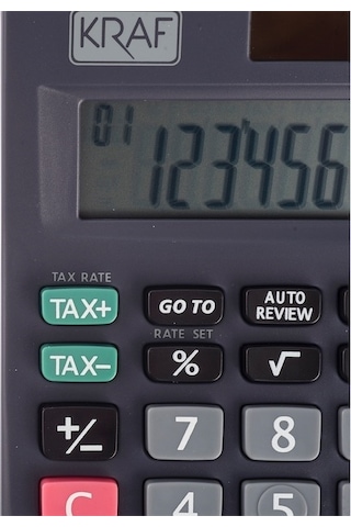 Kraf Tax Hm-115 Hesap Makinesi Masaüstü 12 Hane