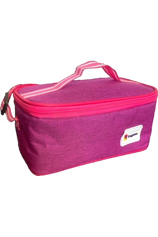 Termoslu Beslenme Çantası Mor Mor - Pembe
