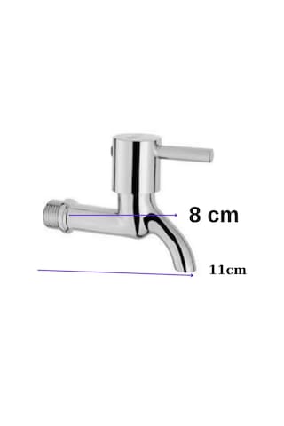 Faumix Ks9989 Krom Kısa Pirinç Musluk Aç Kapa