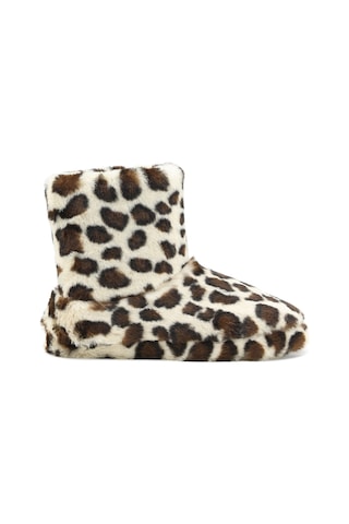 Nine West VORCEN 1 PR Leopar Kadın Ev Terliği Kahverengi