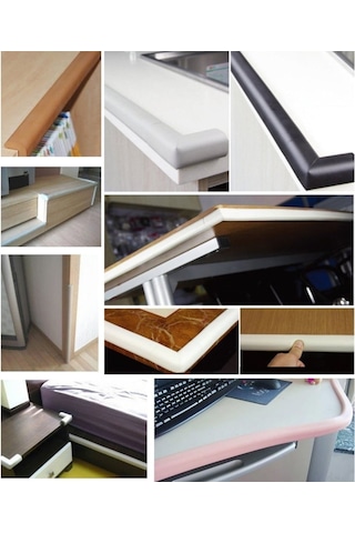 Kauçuk Kenar Koruyucu   Kahverengi