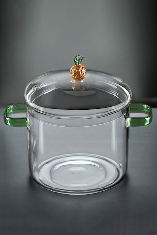 Borglas Ananas Serie Cam Derin Tencere 18 cm