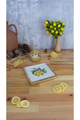 Kangura - Kare Tepsi Limon Küçük