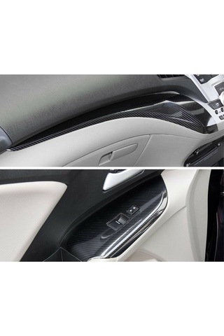 Monyee Siyah Karbon Fiber Vinil Filmi, Yüksek Parlaklık, Hava Kabarcığı Serbest, 150x30cm, Araç Döşeme, Isı Yalıtımı, Dayanıklı