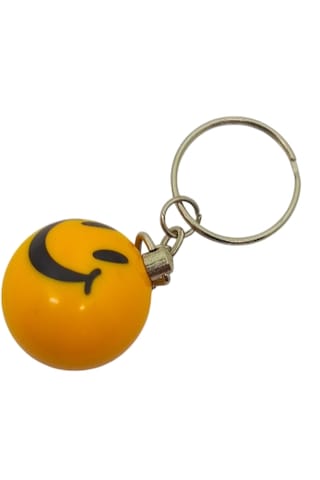 Bilardo Topu Malzemesinden Emoji Anahtarlık