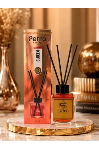 Keops 100 Ml Bambu Çubuklu Oda Kokusu Reed Diffuser Air Freshener Bedroom Fragrance Oda Kokusu Ortam Kokusu Bambu Çubuklu Oda Kokusu Reed Diffuser Ev Kokusu Beyaz Çiçekler