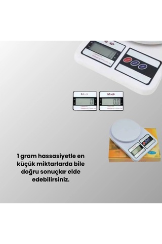 Taşınabilir Dijital Terazi Çift Ölçü Birimi Destekli Renkli 95297452