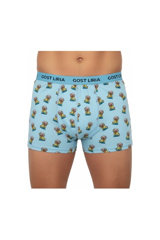 Gost Liria Cute Dog Desenli Erkek Boxer Mavi