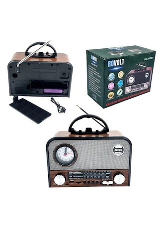 Nns Ns-6697bt Taşınabilir Bluetooth Nostaljik Radyo 5639