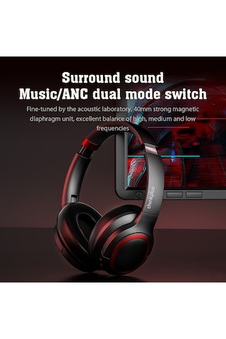 Lenovo ThinkPlus TH40 HiFi Ses Kablosuz Bluetooth Kulaklık