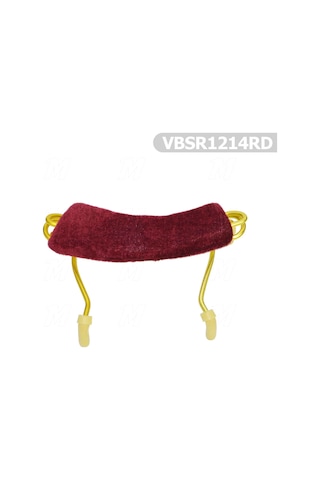 Keman Yastık Kırmızı Metal 1/2 Ve 1/4 Vbsr1214Rd