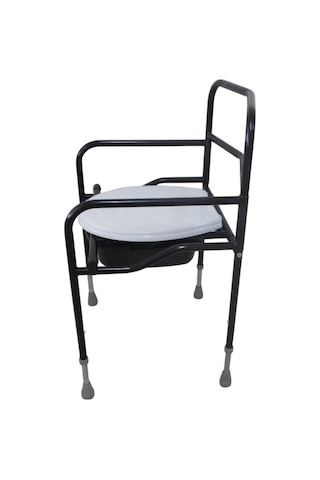 Medikaltec Katlanabilir Komot Seyyar Hasta Tuvaleti Klozet Yükseltici Taşınabilir Wc Tuvalet