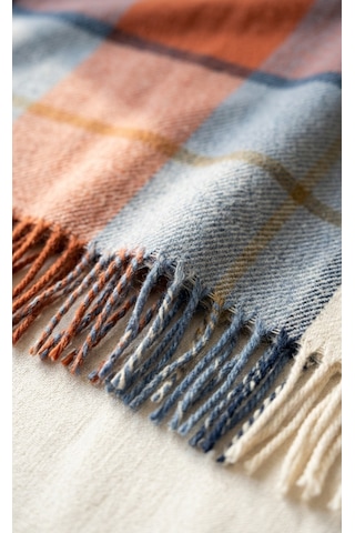 Gençev Home &Selin& %100 Saf Yün Scotch Battaniye Tek Kişilik (529588495)
