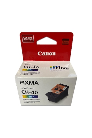 Canon Ch-40 3430c001 Renkli inal Baskı Kafası - G1420 / G2420 Canon Ch-40 3430c001 Renkli inal Baskı Kafası - G1420 / G2420