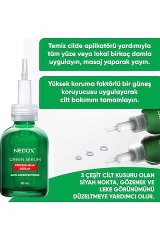 Nedox Probio-Bha Leke Karşıtı Green Serum 60 ML