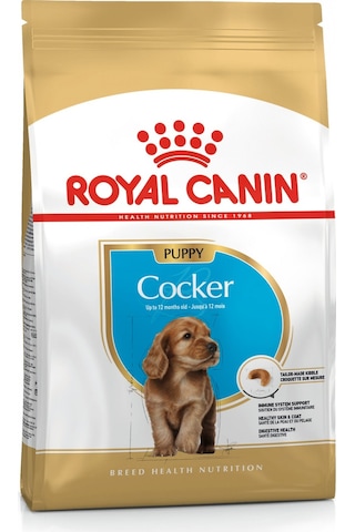 Royal Canin Cocker Puppy Irka Özel Yavru Köpek Maması 3 KG
